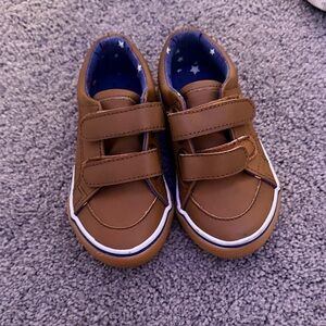Cat & Jack Brown Kids Sneakers with Velcro